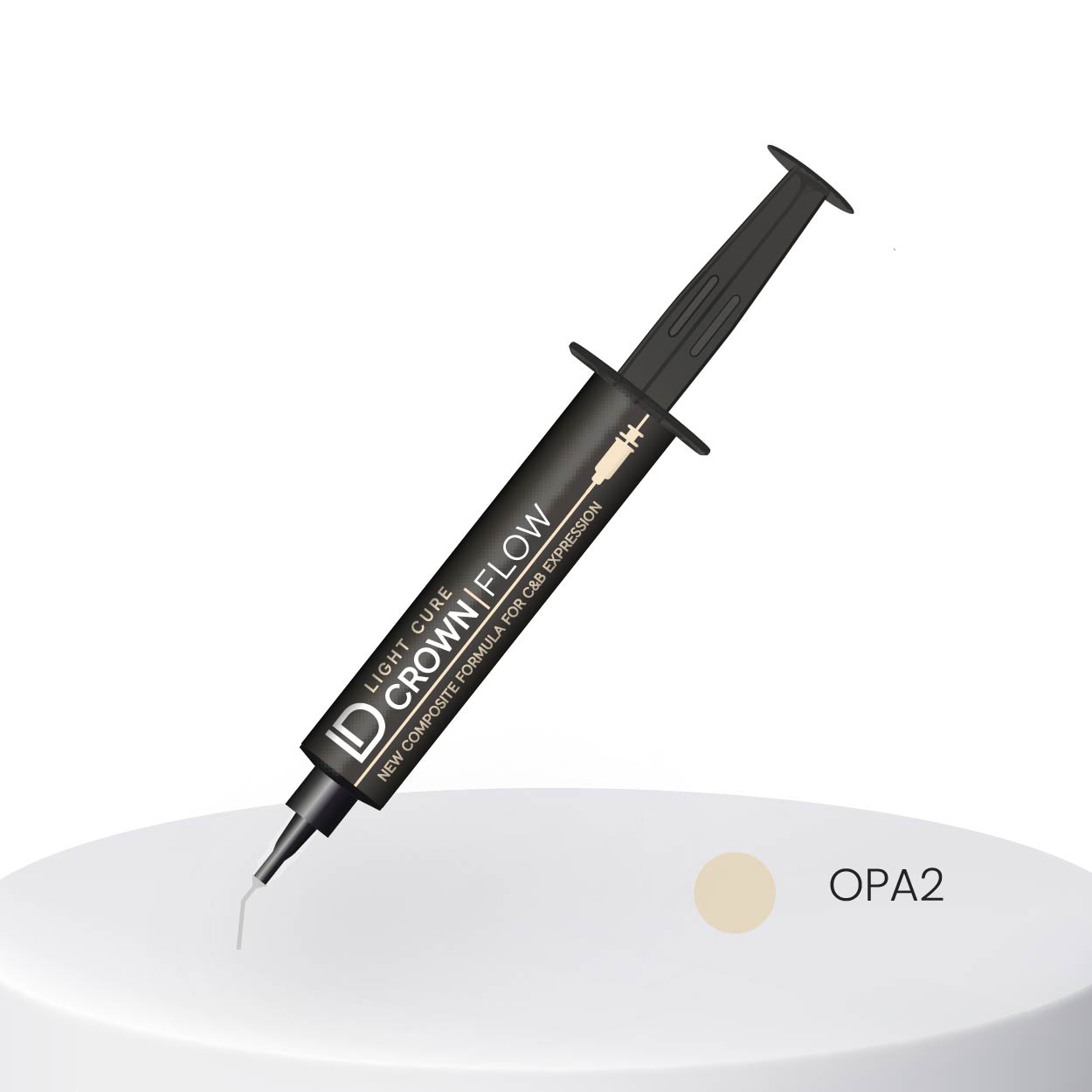 CROWN FLOW ID – Composite Fluido para Coronas y Puentes Temporales Estéticos