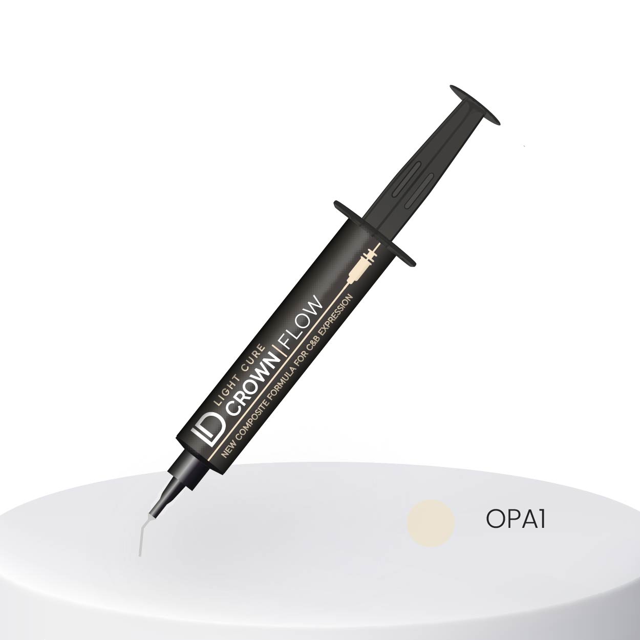 CROWN FLOW ID – Composite Fluido para Coronas y Puentes Temporales Estéticos